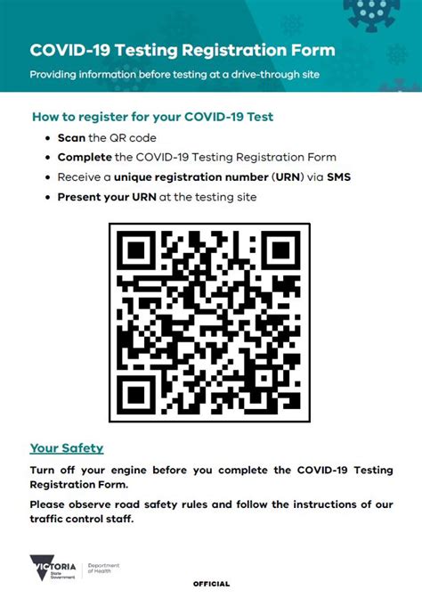 dropping off covid test|Register .